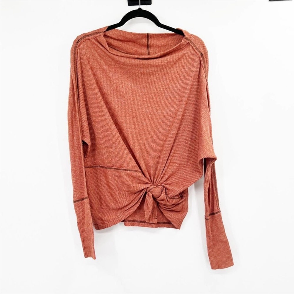 We The Free People Londontown Thermal Ribbed Top